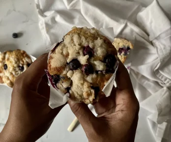 blueberry muffins